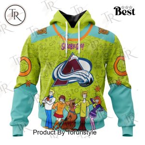 NHL Colorado Avalanche Special Scooby Doo Design Hoodie