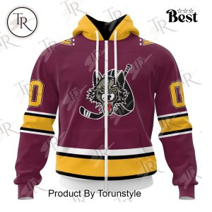 AHL Chicago Wolves Personalized 2024 Home Kits Hoodie