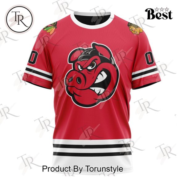 AHL Rockford IceHogs Personalized 2024 Home Kits Hoodie