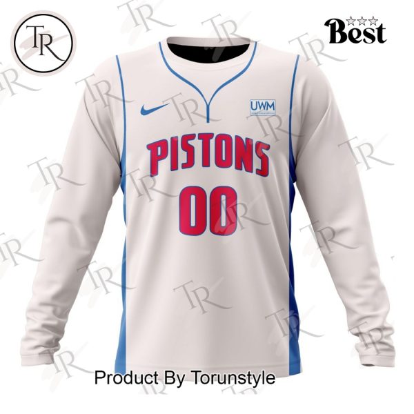 NBA Detroit Pistons Personalized 2025 Association Kits Hoodie