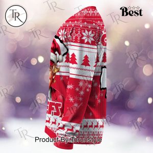 Kansas City Chiefs Christmas Donald Trump Knitted Sweater