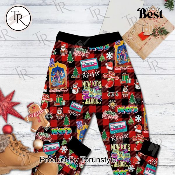 New Kids On The Block Funky Funky Xmas Pajamas Set