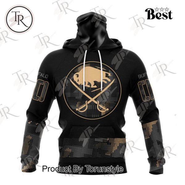 NHL Buffalo Sabres Personalized Military Appreciation Design Hoodie