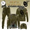 Ole Miss Rebels Camo 2024 Salute to Service Combo Hoodie, Longpants, Cap