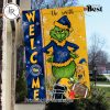 NCAA Penn State Nittany Lions Football Grinch Welcome Christmas Garden Flag – Custom Name