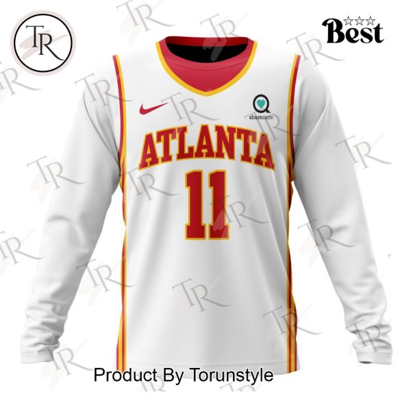 NBA Atlanta Hawks Personalized 2025 Association Kits Hoodie