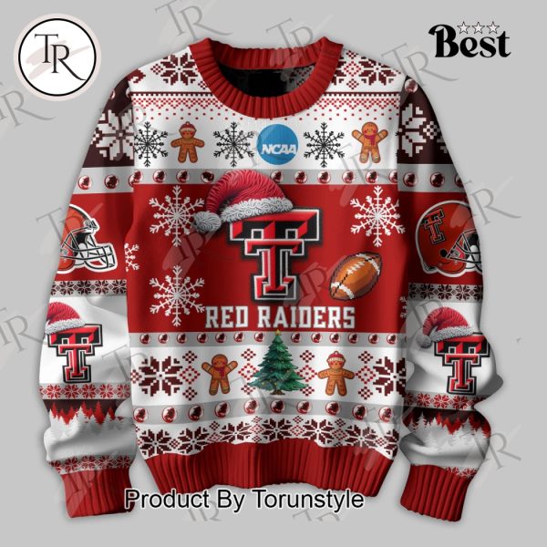 They Not Like Us Texas Tech Red Raiders Knitted Sweater