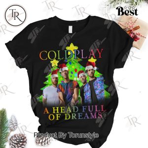 Coldplay A Head Full Of Dreams Pajamas Set