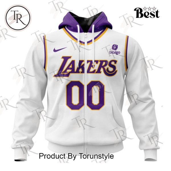 NBA Los Angeles Lakers Personalized 2025 Association Kits Hoodie