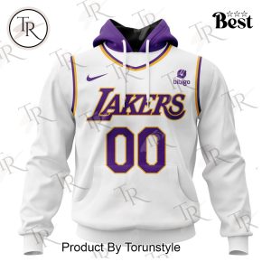 NBA Los Angeles Lakers Personalized 2025 Association Kits Hoodie