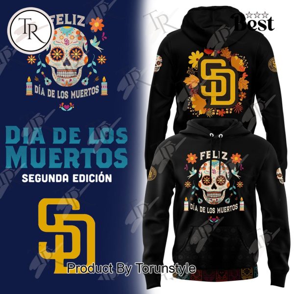 San Diego Padres MLB Feliz Dia De Los Muertos 2024 Hoodie