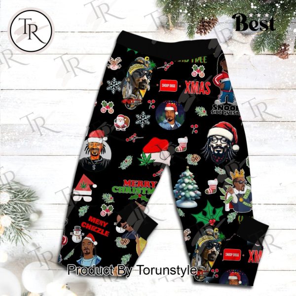 Santa Baby Put Snoop Dogg Under The Tree Merry Christmas Pajamas Set