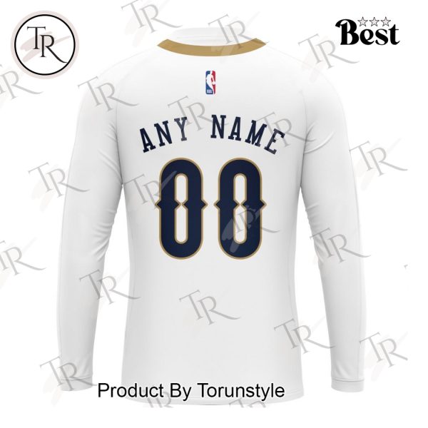 NBA New Orleans Pelicans Personalized 2025 Association Kits Hoodie