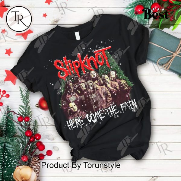 Slipknot Band Here Come The Pain Merry Christmas Pajamas Set