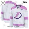 NHL Toronto Maple Leafs 2024 Hockey Fights Cancer Practice Jersey – White