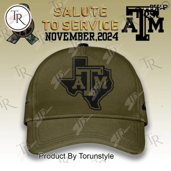 Texas A&M Aggies Camo 2024 Salute to Service Combo Hoodie, Longpants, Cap