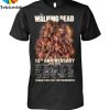 The Walking Dead 15th Anniversary 2010-2025 Signature Thank You For The Memories Unisex T-Shirt