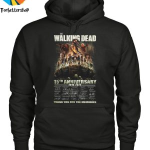 The Walking Dead 15th Anniversary 2010-2025 Signature Thank You For The Memories Unisex T-Shirt