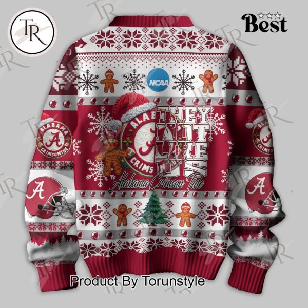 They Not Like Us Alabama Crimson Tide Knitted Sweater