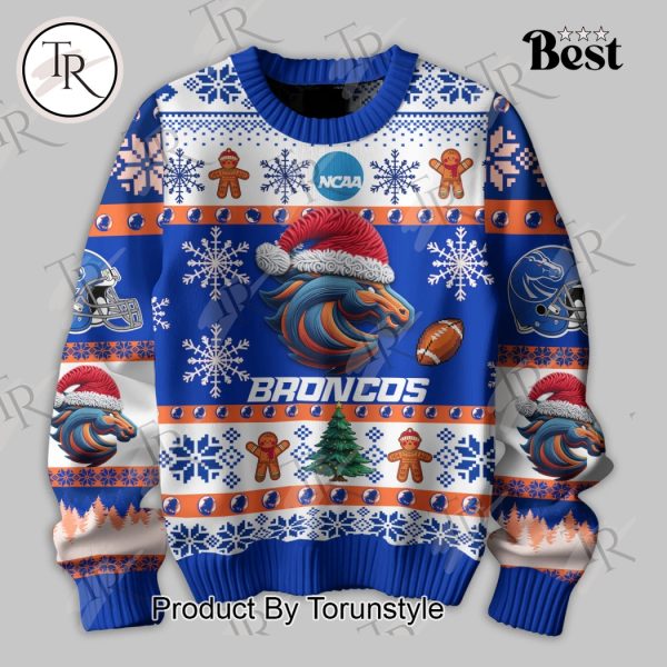 They Not Like Us Boise State Broncos Knitted Sweater