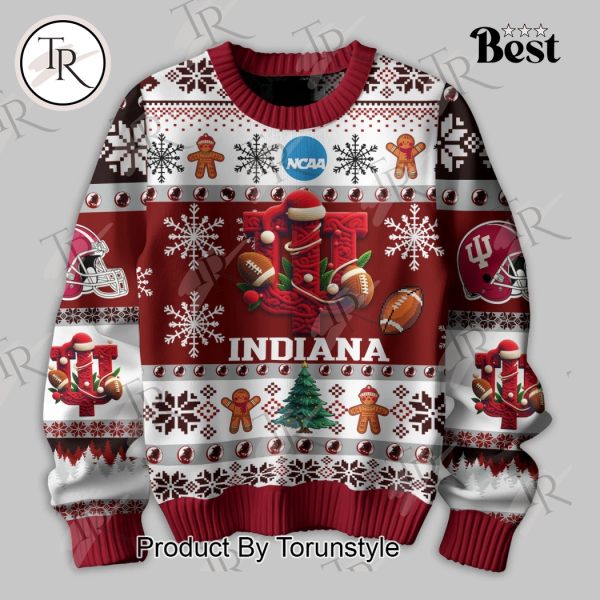 They Not Like Us Indiana Hoosiers Knitted Sweater