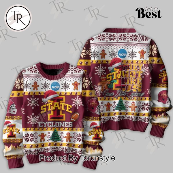 They Not Like Us Iowa State Cyclones Knitted Sweater