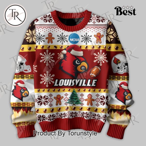 They Not Like Us Louisville Cardinals Knitted Sweater