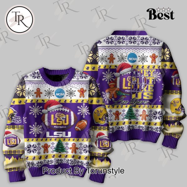 They Not Like Us LSU Tigers Knitted Sweater