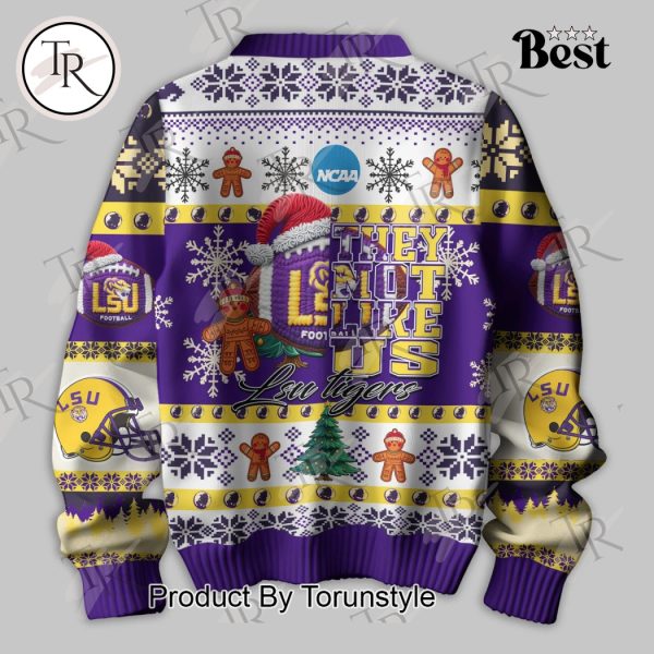 They Not Like Us LSU Tigers Knitted Sweater