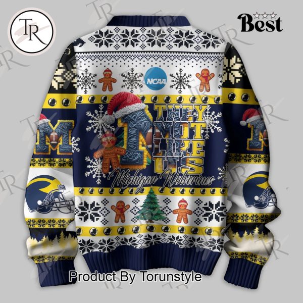 They Not Like Us Michigan Wolverines Knitted Sweater