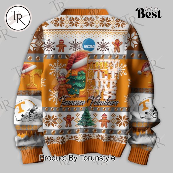 They Not Like Us Tennessee Volunteers Knitted Sweater