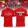 Tolosa Is 6 Times Champion Stade Toulousain 2024 Black 3D T-Shirt