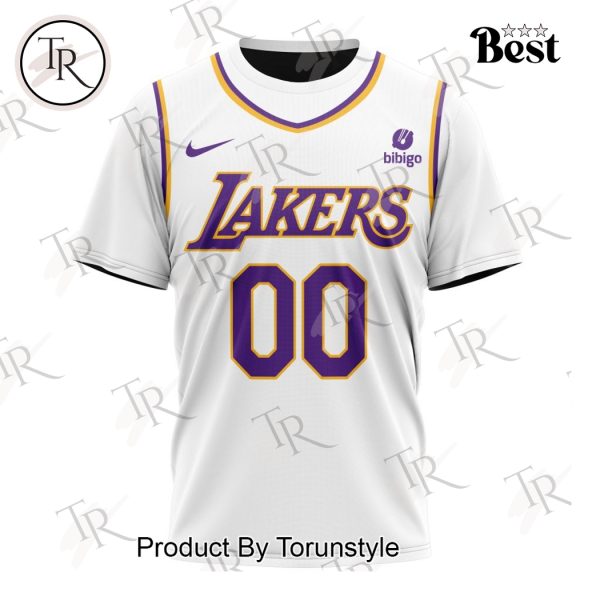 NBA Los Angeles Lakers Personalized 2025 Association Kits Hoodie