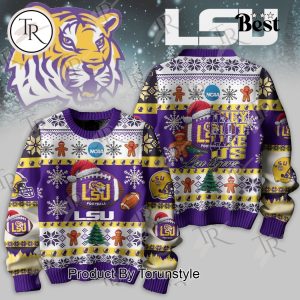 They Not Like Us LSU Tigers Knitted Sweater