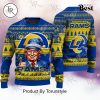 Los Angeles Chargers Christmas Donald Trump Knitted Sweater