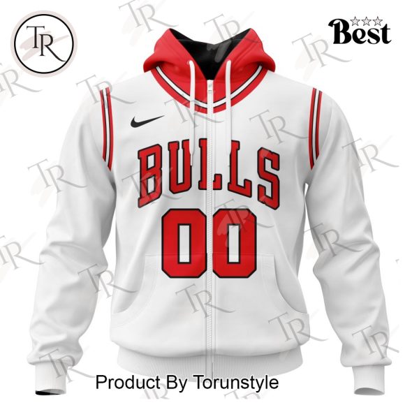 NBA Chicago Bulls Personalized 2025 Association Kits Hoodie