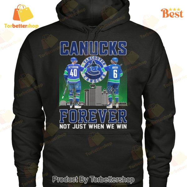 Vancouver Canucks Forever Not Just When We Win Unisex T-Shirt