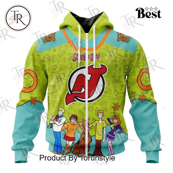 NHL New Jersey Devils Special Scooby Doo Design Hoodie