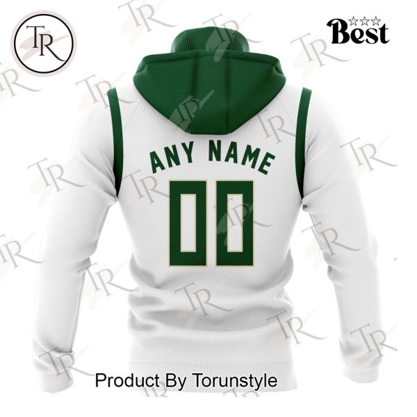 NBA Milwaukee Bucks Personalized 2025 Association Kits Hoodie