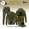 Washington Huskies Camo 2024 Salute to Service Combo Hoodie, Longpants, Cap