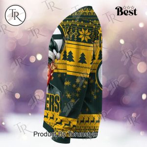 Green Bay Packers Christmas Donald Trump Knitted Sweater