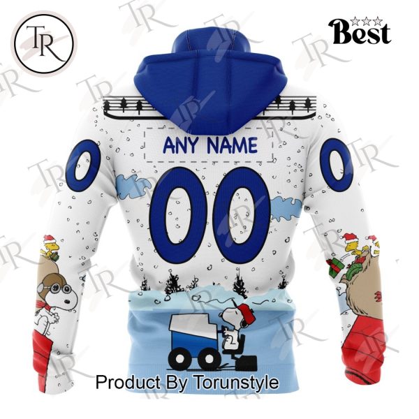 NHL St. Louis Blues Special Peanuts Ice Skating Design Hoodie