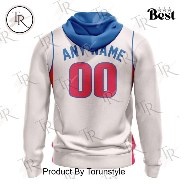 NBA Detroit Pistons Personalized 2025 Association Kits Hoodie