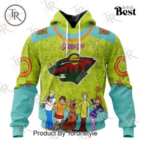 NHL Minnesota Wild Special Scooby Doo Design Hoodie