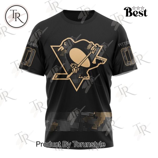 NHL Pittsburgh Penguins Personalized Military Appreciation Design Hoodie