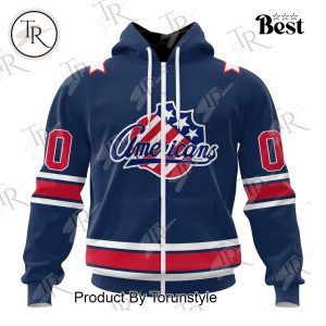 AHL Rochester Americans Personalized 2024 Home Kits Hoodie