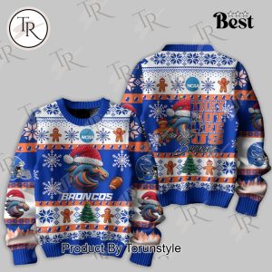 They Not Like Us Boise State Broncos Knitted Sweater