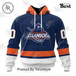 AHL Bridgeport Islanders Personalized 2024 Home Kits Hoodie