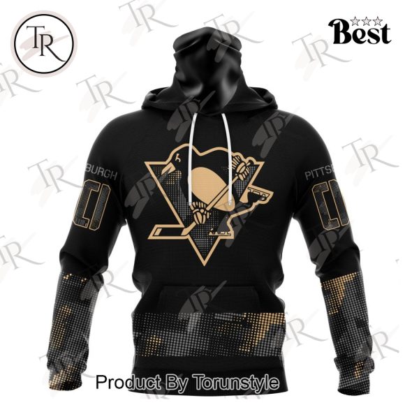 NHL Pittsburgh Penguins Personalized Military Appreciation Design Hoodie