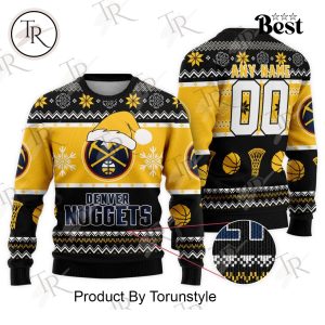 NBA Denver Nuggets Special Christmas Ugly Sweater Design